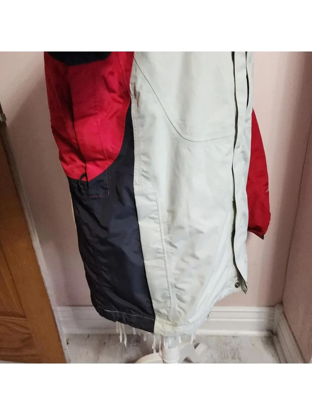 EUC mens north face 2 piece removeable liner jacket coat XL no hood
